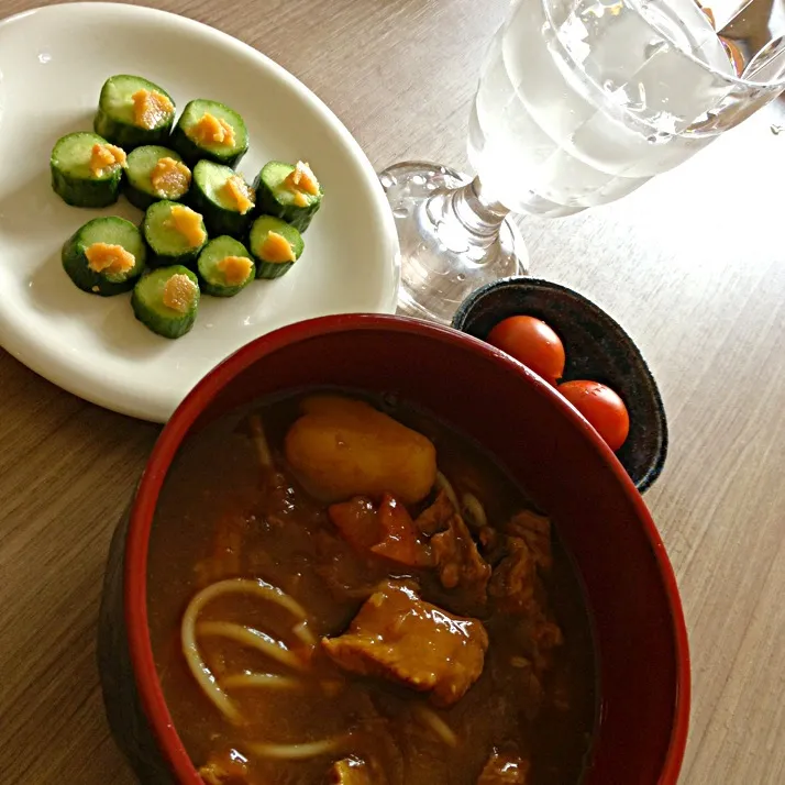 カレーうどん 畑野菜|きむらゆりかさん