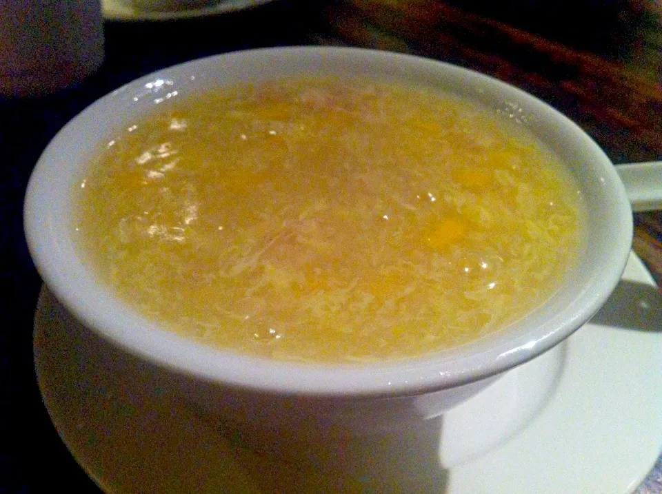 Chicken meat and fresh corn thick soup|skyblueさん