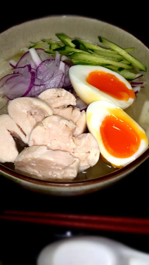 冬瓜と鶏肉のゆず塩うどん|あおいさん