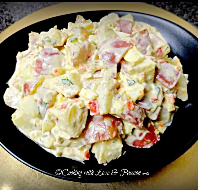 Uncle Gary's Sweet pepper relish potato salad|Gary Langerさん