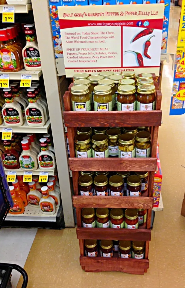 Snapdishの料理写真:Uncle Gary's Gourmet Peppers products are in another Giant Eagle|Gary Langerさん