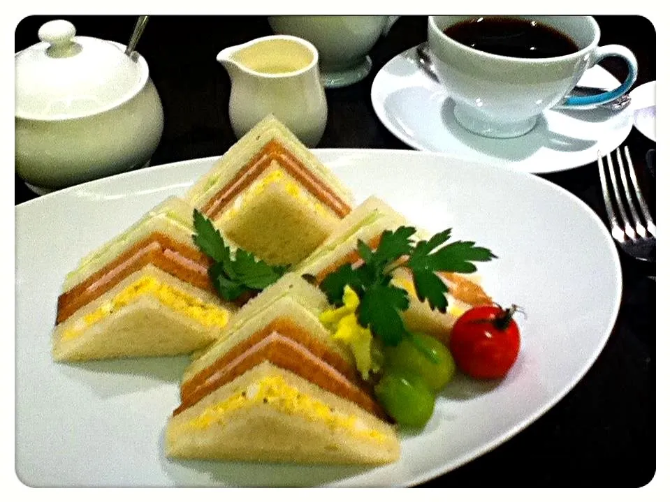 English Sandwich〜♡ @Fortnum&Mason|Sesin Syoさん