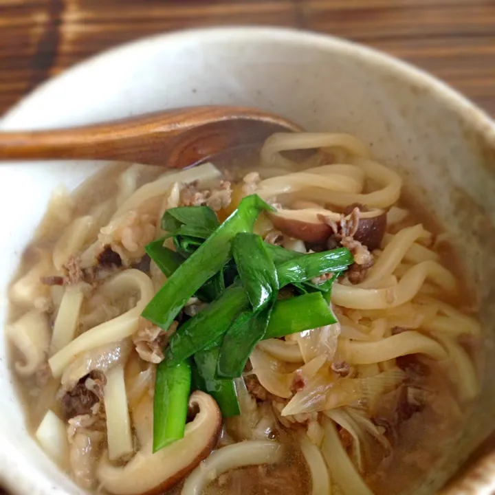 すき焼き風うどん|よっすぃさん