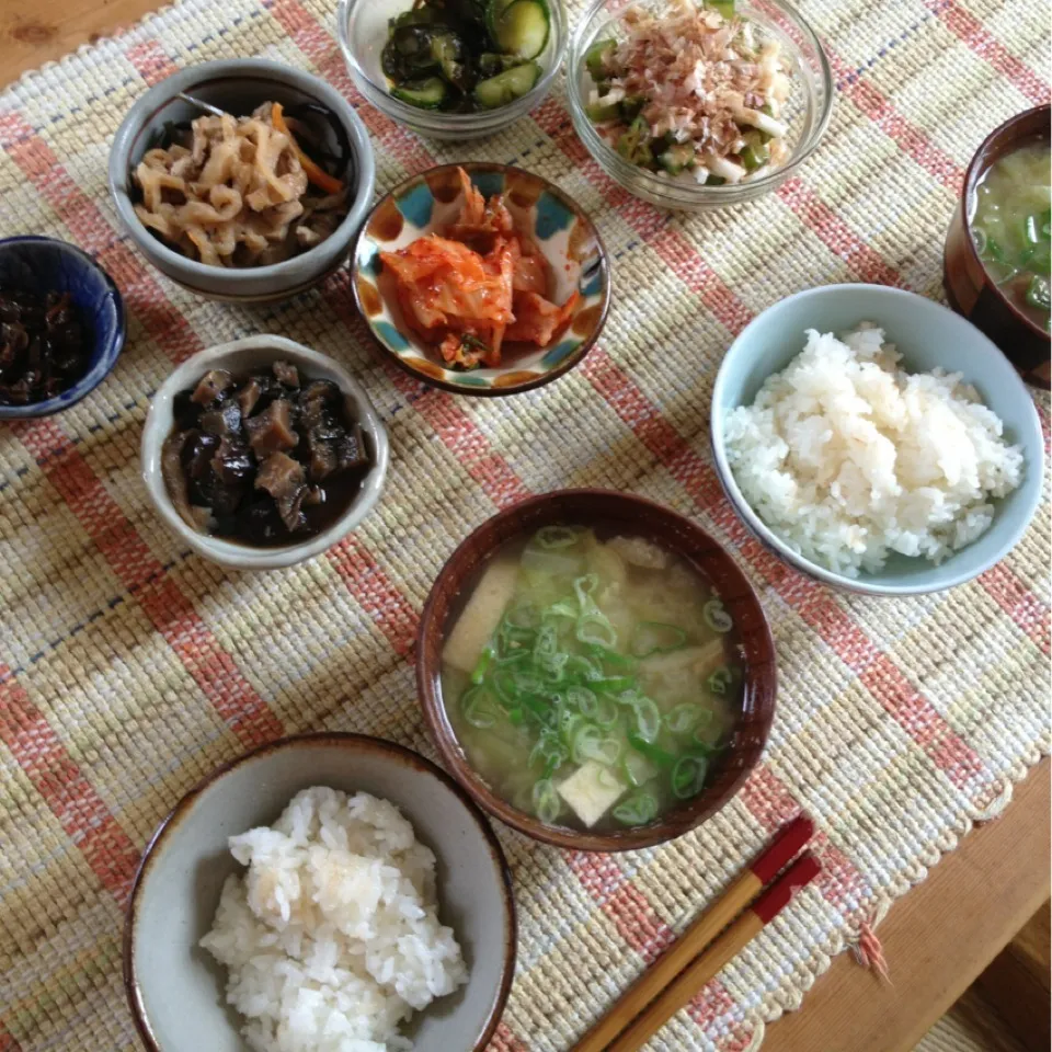 お惣菜昼ごはん|まっきーさん