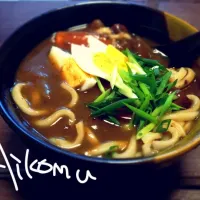 牛スジカレーうどん|あいこむさん