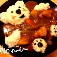 Snapdishの料理写真:熊入りカレー|あいこむさん