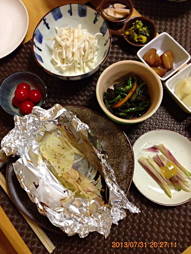 先日の晩ご飯|ちかさん