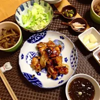 Snapdishの料理写真:先日の地味な晩ご飯|ちかさん