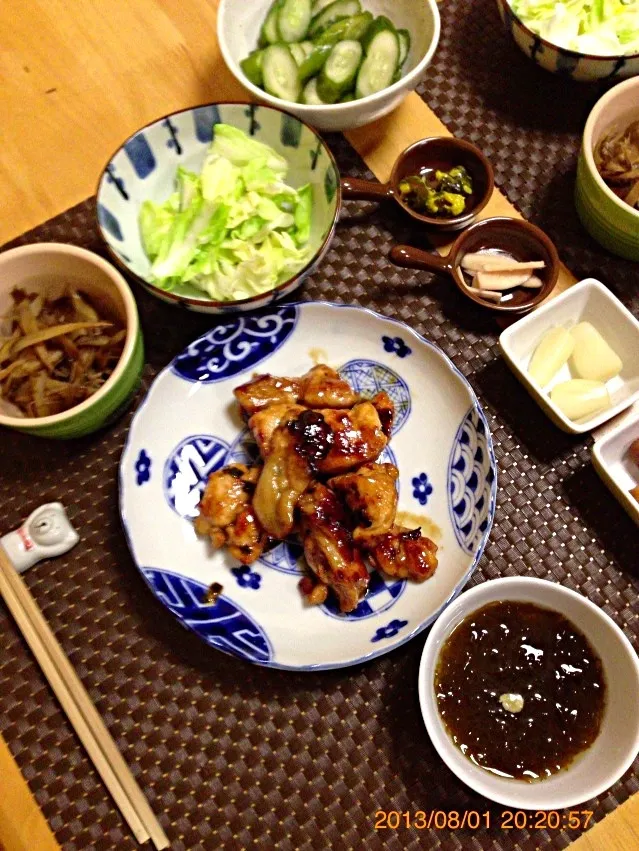 先日の地味な晩ご飯|ちかさん