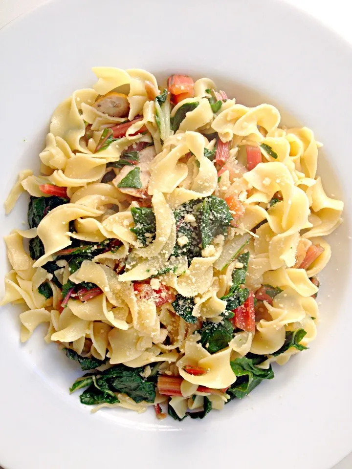 Sausage and chard pasta|Bridgetさん