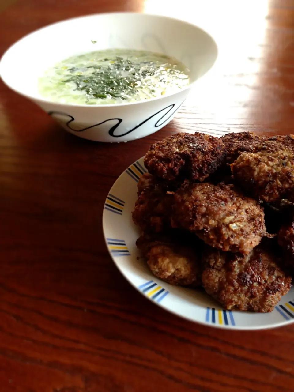 Tarator and meat balls|Nina Nikolovaさん