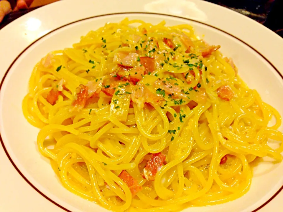 💋Simple Carbonara💋|Earth Angelさん