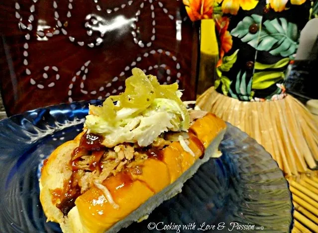 Kalua Sammie with Uncle Gary's peppers n BBQ|Gary Langerさん