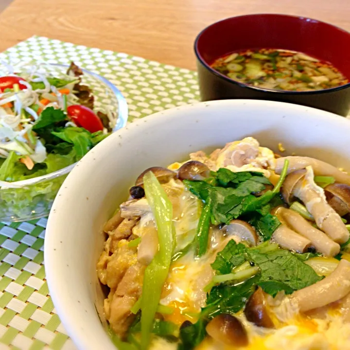 しめじ入り親子丼🐣|Pokotaさん