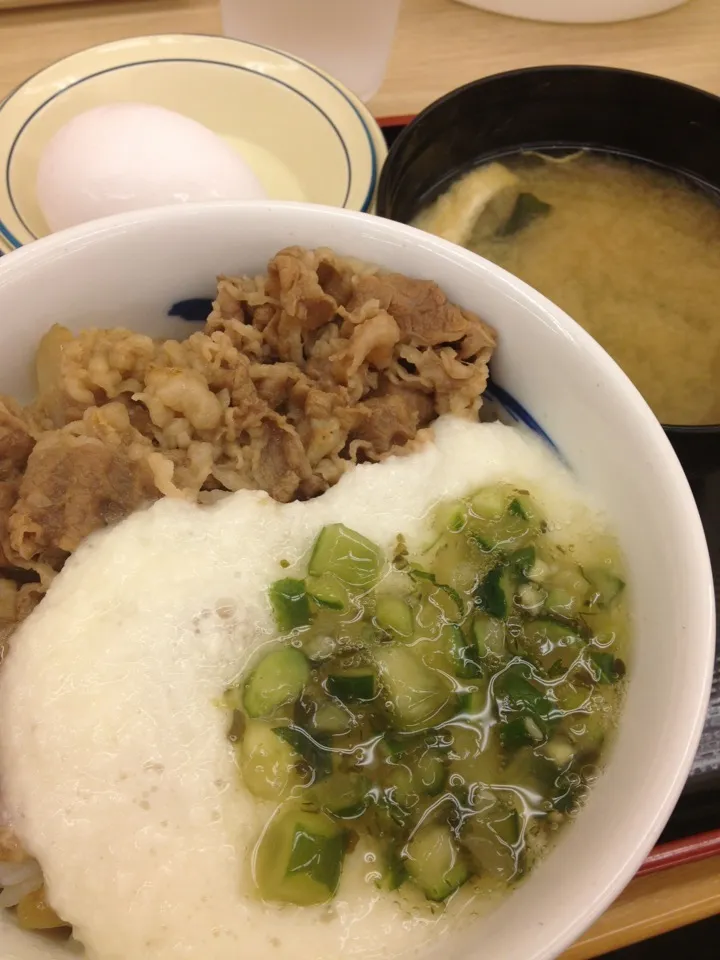 山形だしとろろ牛丼|おてんき小僧さん