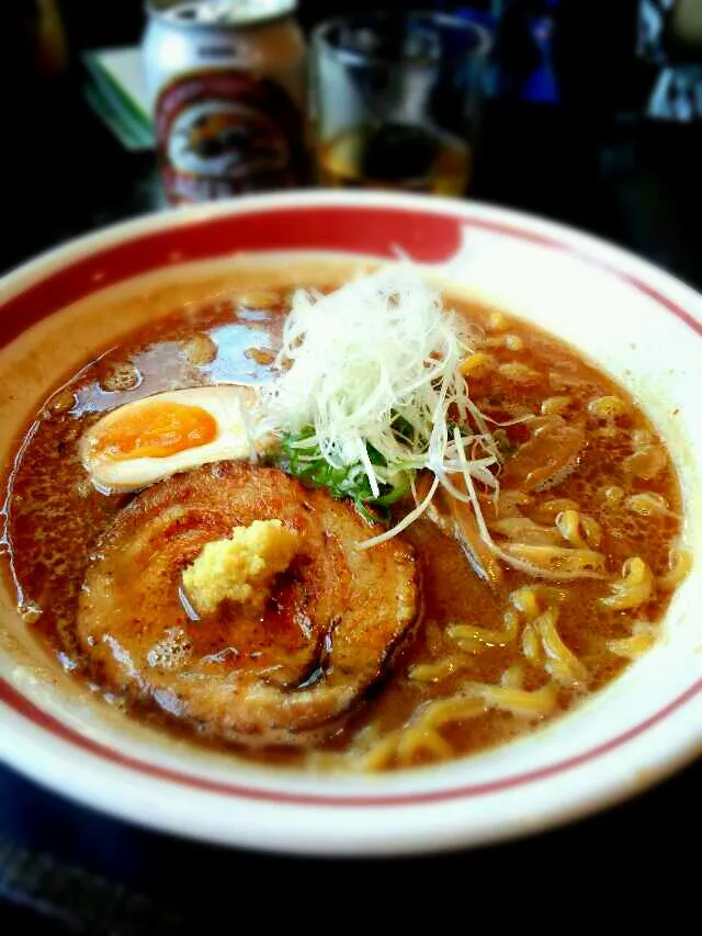 えび味噌ラーメン|金時さん