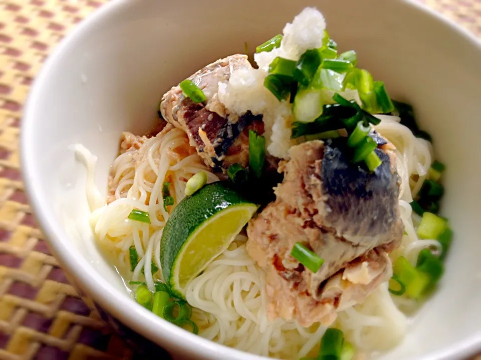 本日も鯖水煮…素麺🎐|ジュンコ バイヤーさん