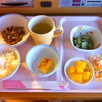 Snapdishの料理写真:晩ご飯☆『人工透析食ハーフ：アイス』 08/05|shyohさん