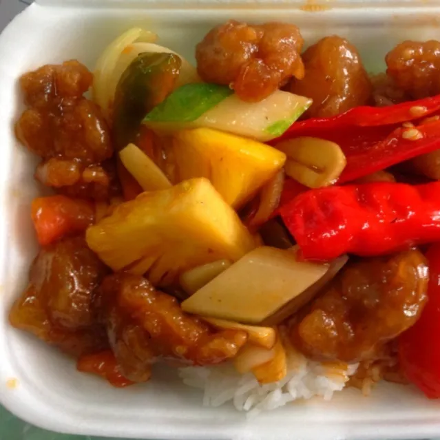 Sweet sour pork rice|Eric Chiewさん