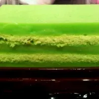 Snapdishの料理写真:#Pandan Layer Cake#|CcWen WenCcさん