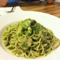 Snapdishの料理写真:spinach pasta|karenyuenさん