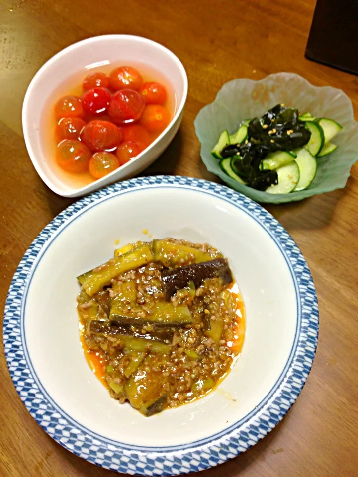 夏野菜たっぷり夕食|美樹さん