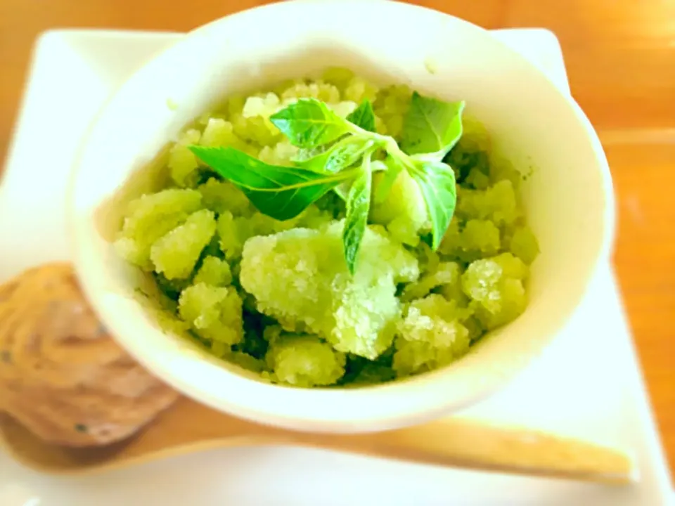 Green tea gelato🍴                   抹茶のジェラート|Minia♥️さん