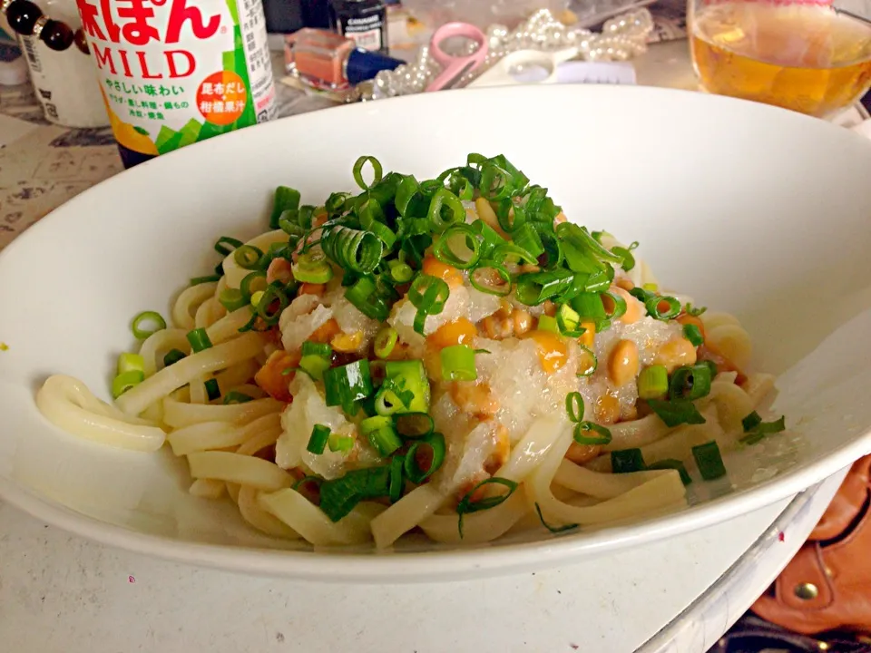 ねばねばひやしうどん|ぁずささん