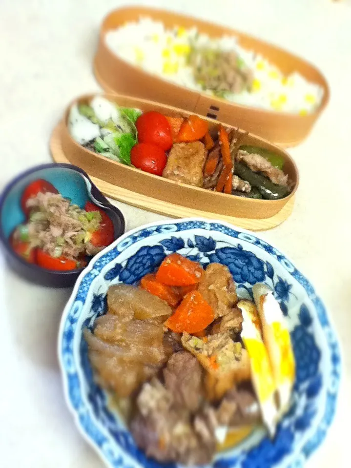 今日のJKランチプレート＆OL弁当。Today's lunch.|hoppycowさん