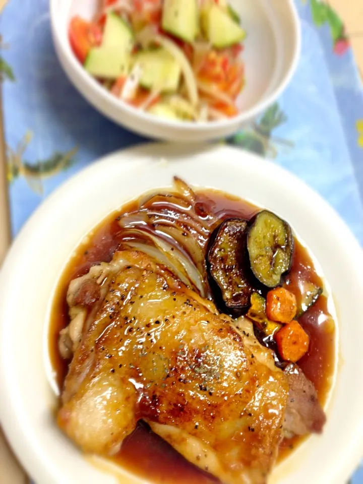 チキンステーキ|休日限定ままさん