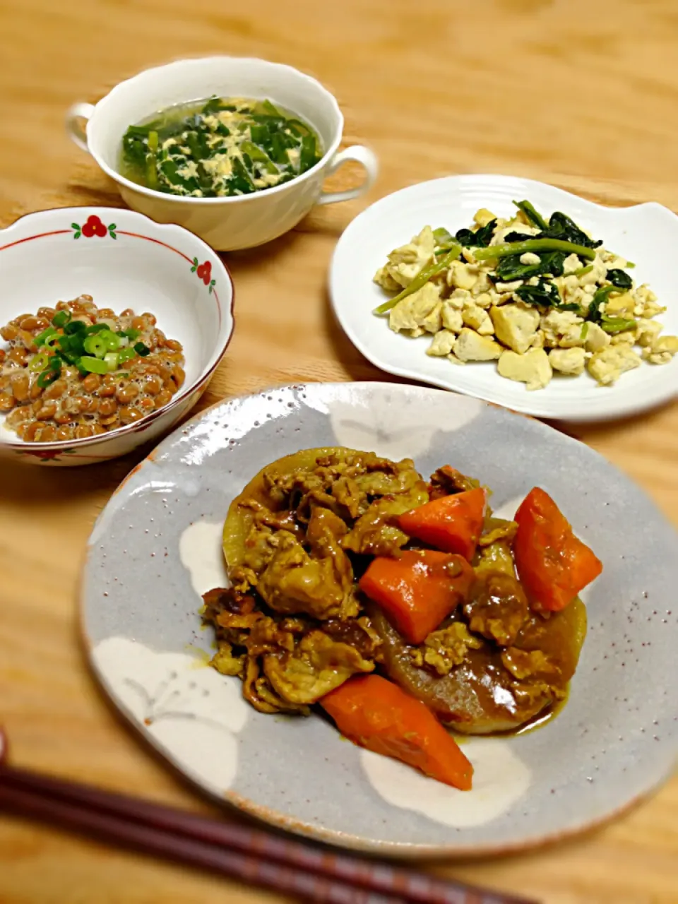 豚肉と大根の和風カレー煮|ゆきぼぅさん