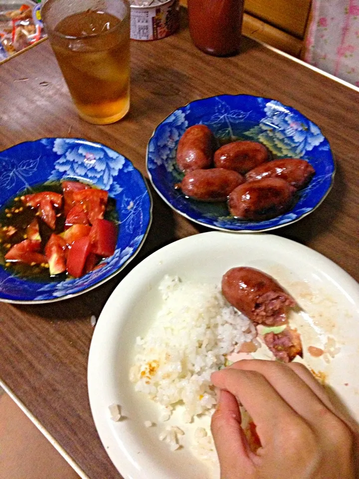 longganisa for my late dinner|Anne Satoさん