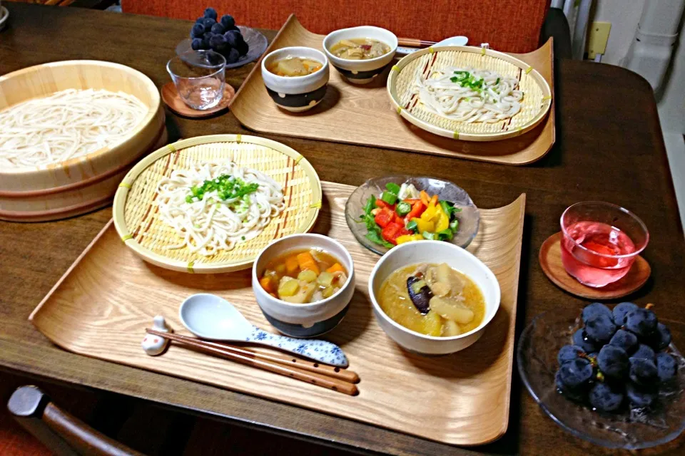 釜あげ讃岐うどん、けんちん汁、味噌味、和風出汁味その他|tsunemipapaさん