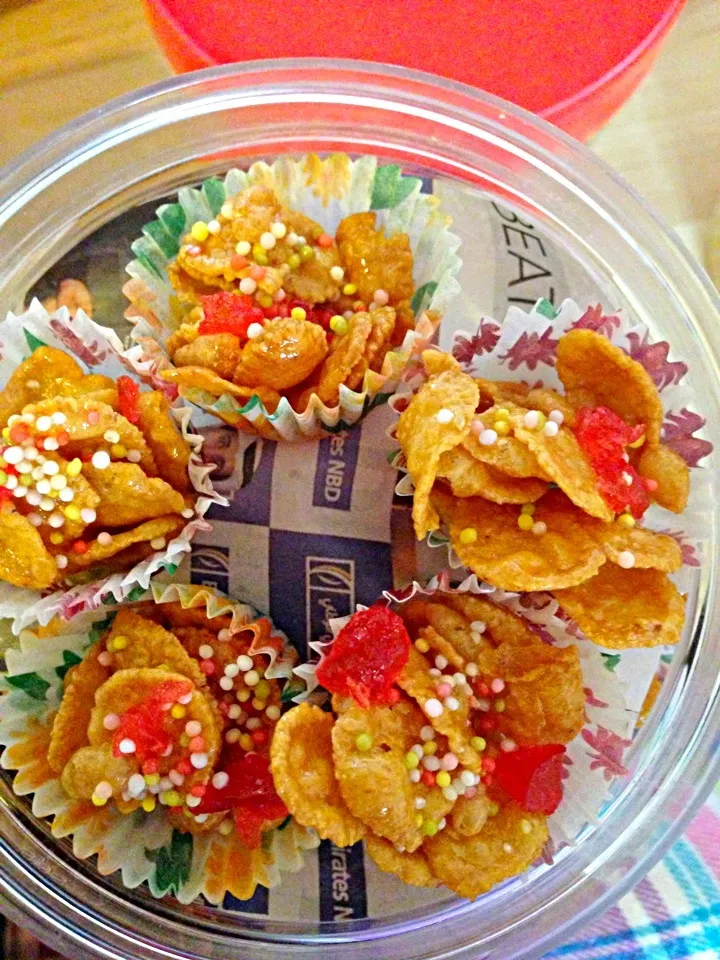 Crispy Cornflakes with Honey|noorabitaさん