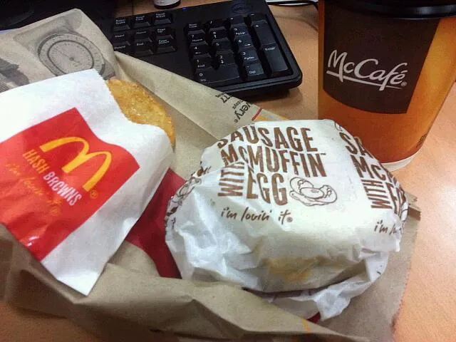 mac breakfast.. :x|Lilianさん