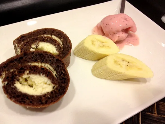 手作り豆腐ケーキ豆乳イチゴソルベ|ochihekoさん