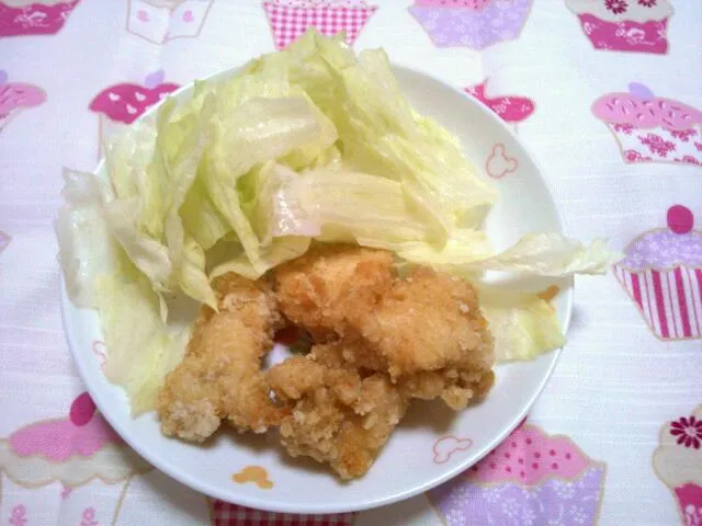 Snapdishの料理写真:鳥むね肉の唐揚げ|飯塚彩香さん