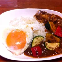 Snapdishの料理写真:夏野菜トマトカレー|もけさん