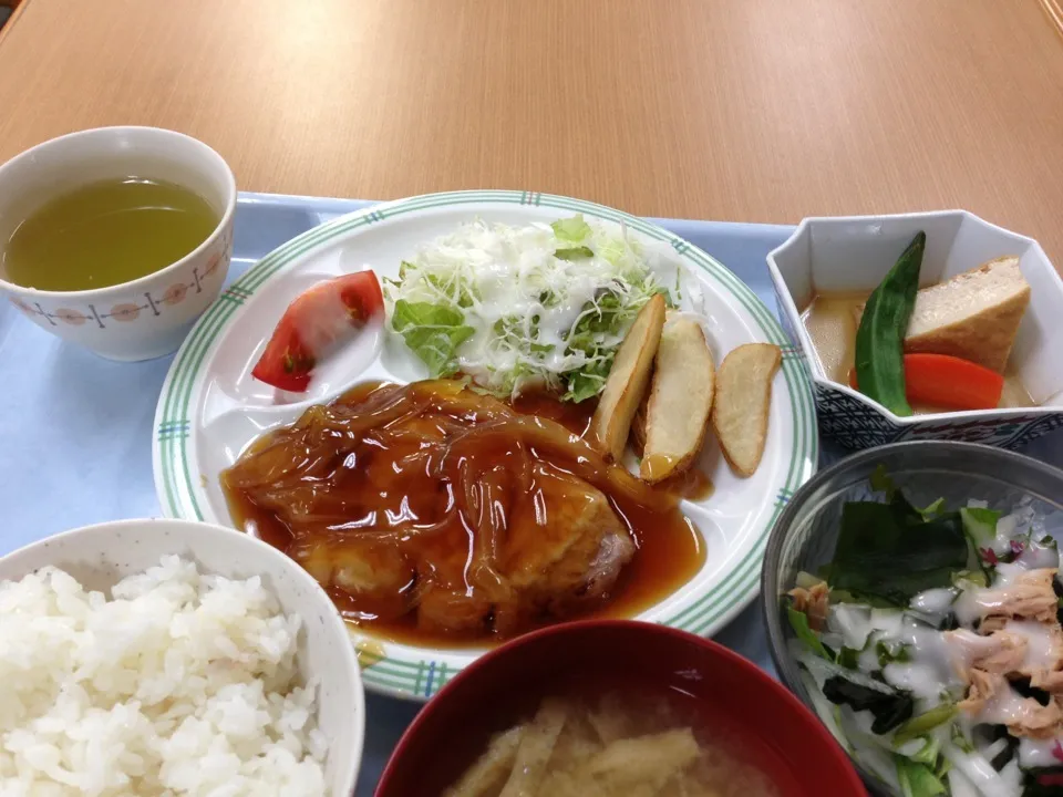 Snapdishの料理写真:ポークソテー オニオンソース : 328 kcal|Hidekiさん