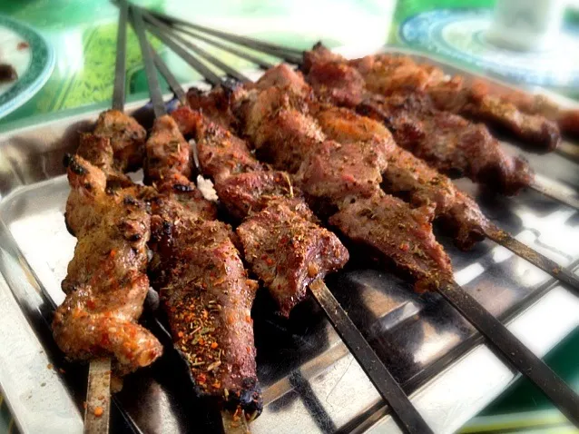 Lamb skewers|willzさん