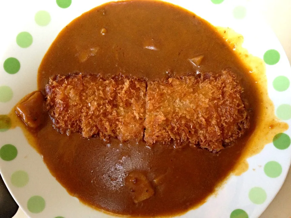 チキンかつカレーソース|ばーさんさん