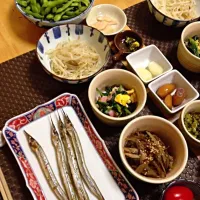 さより 丸干し の晩ご飯|ちかさん