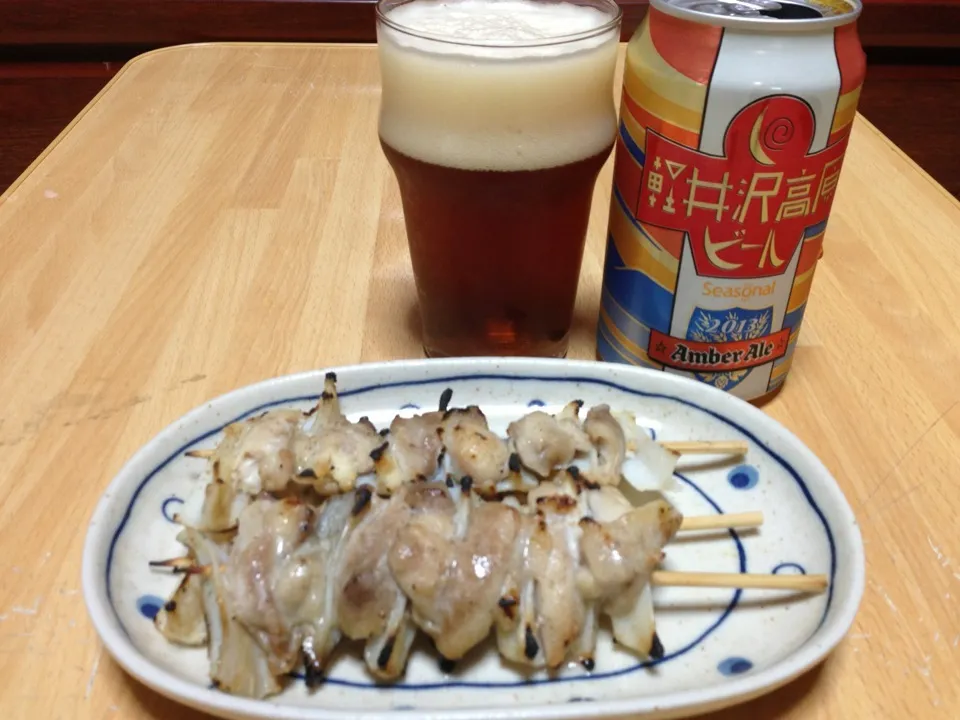 暑い日は、なんこつとビール|まさとさん