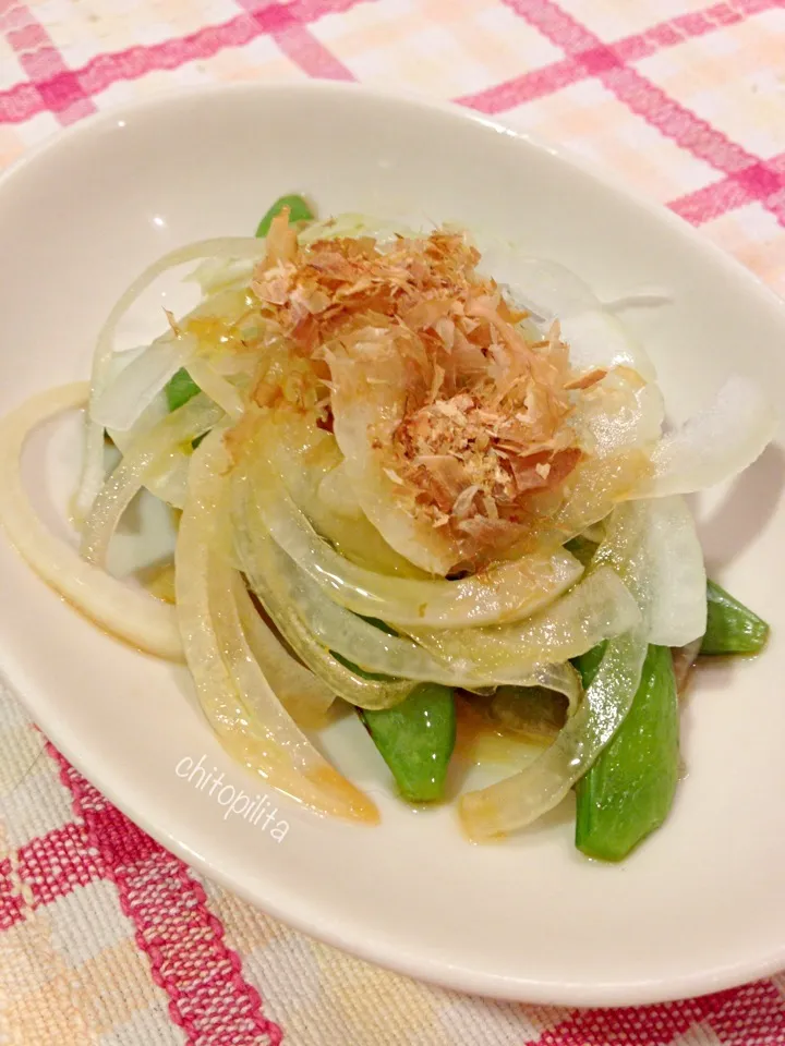 Beans and onion salad|chitopilitaさん