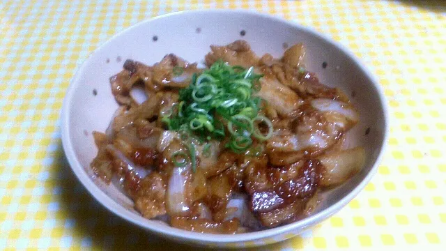 豚丼|スズキレイナさん