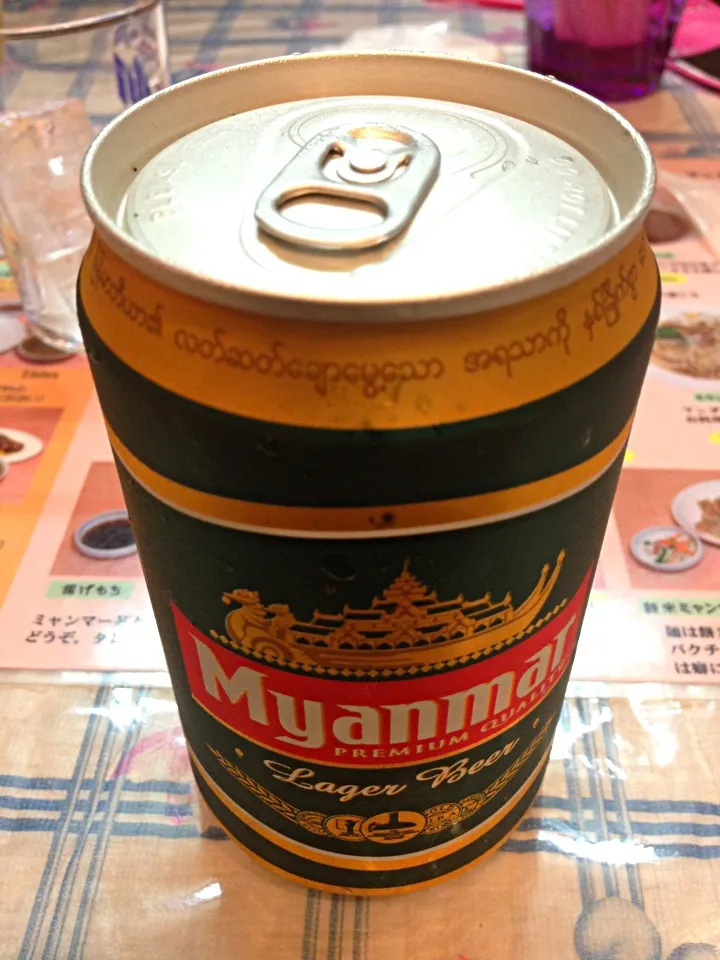 Snapdishの料理写真:อาหารพม่า เมียร์ ミャンマービール🍺@ที่ญี่ปุ่น 高田馬場|akiさん