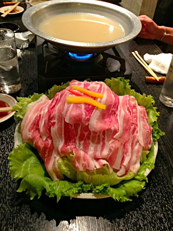 Snapdishの料理写真:レタスしゃぶしゃぶ|がっちょさん