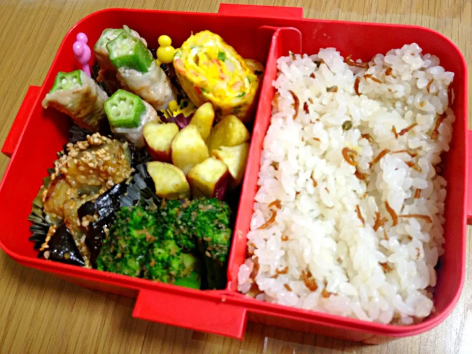 野菜たっぷり弁当|えりんぎさん