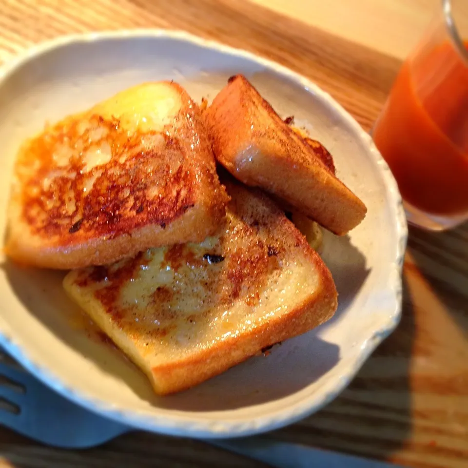 Snapdishの料理写真:8/8朝ごはん|まなみさん