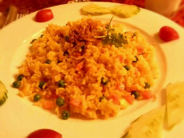 Seafood Fried Rice (^~^)|張舒榛さん